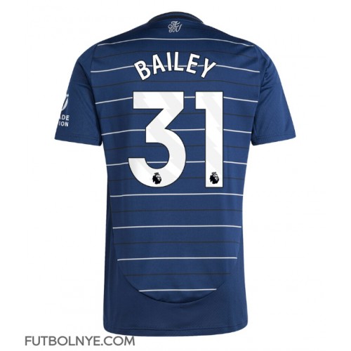 Camiseta Aston Villa Leon Bailey #31 Tercera Equipación 2024-25 manga corta